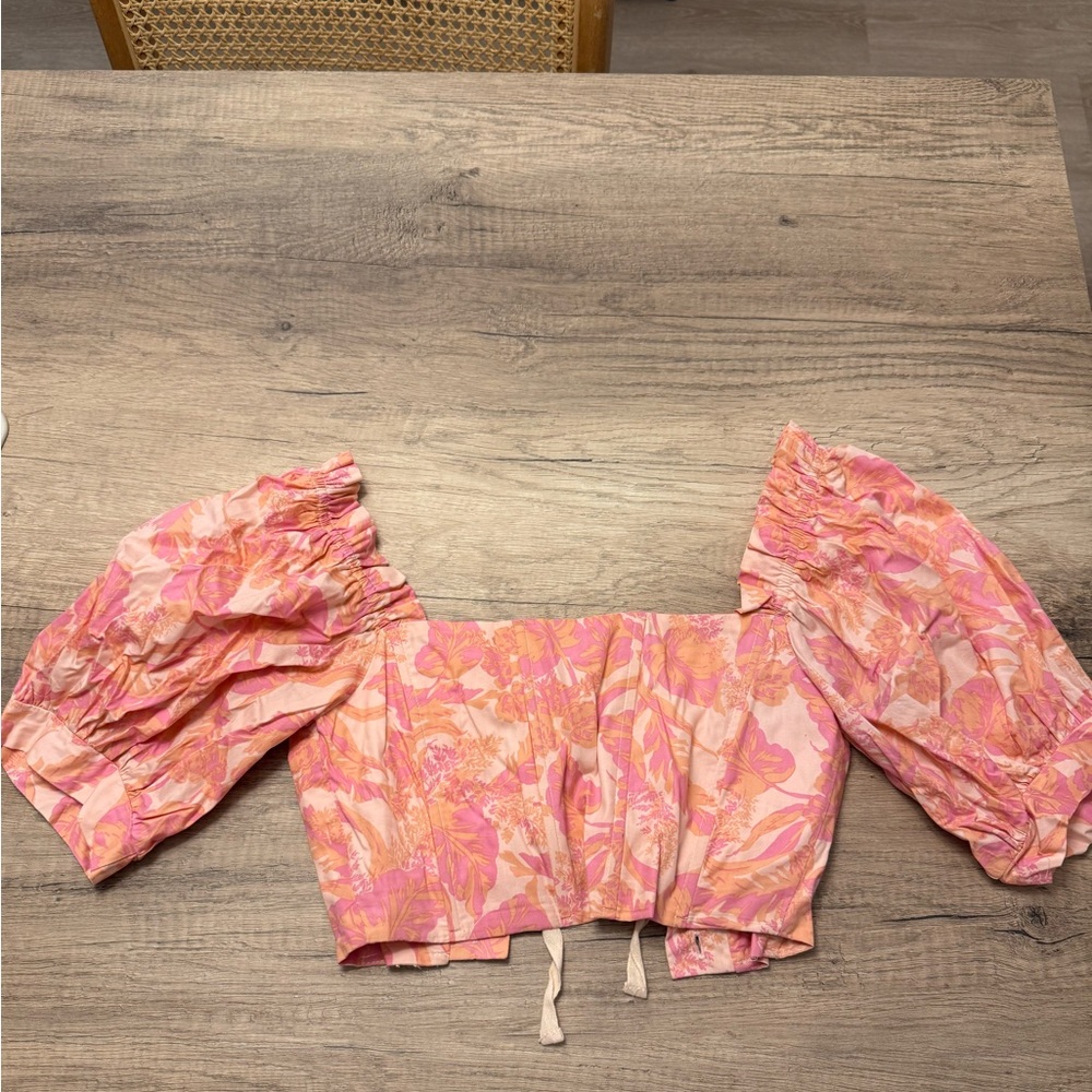 Karlie Floral Crop Top